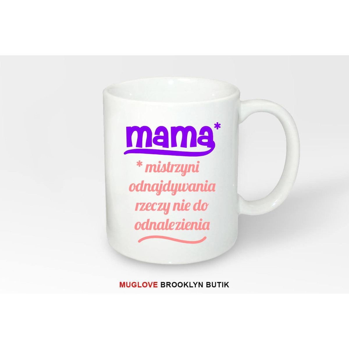 Kubek z nadrukiem MAMA MISTRZYNI