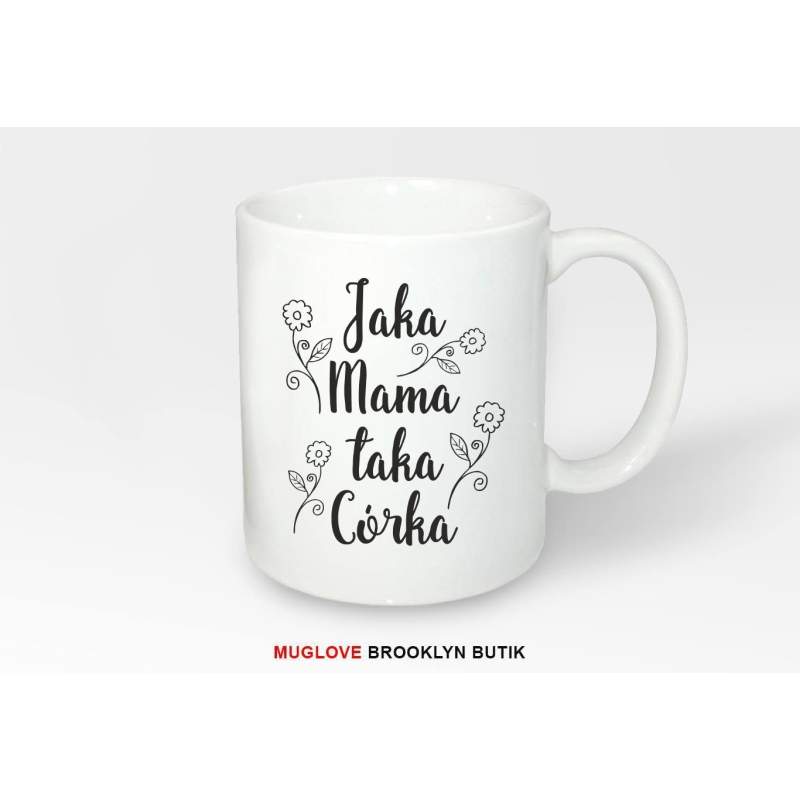 Kubek z nadrukiem MAMA CÓRKA