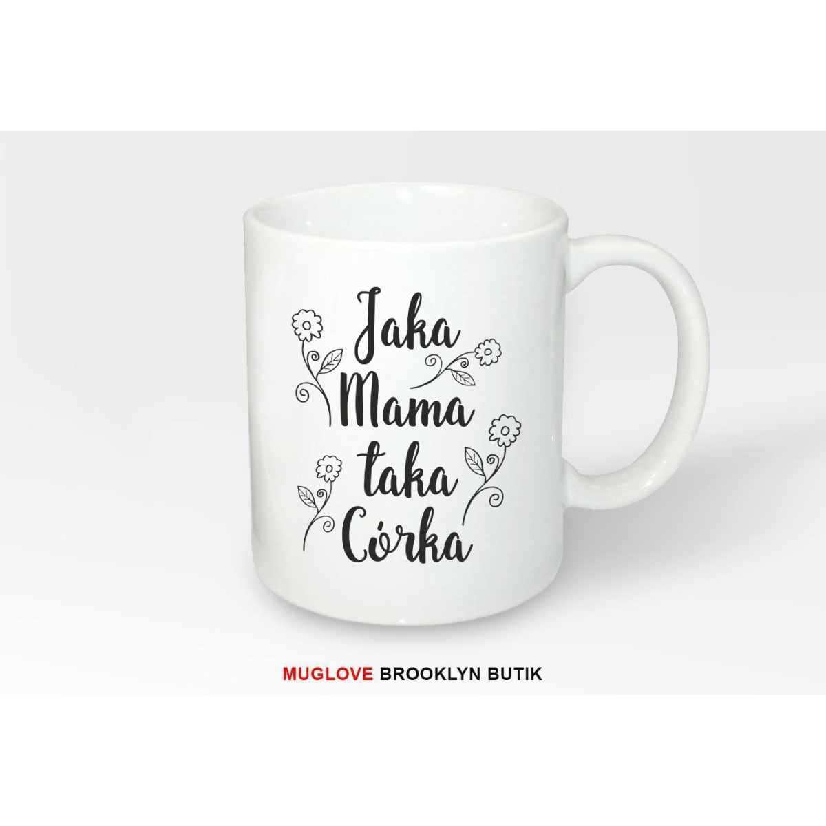 Kubek z nadrukiem MAMA CÓRKA