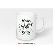 Kubek z nadrukiem SZEFOWA DOMU