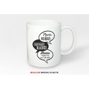 Kubek z nadrukiem MAMA RADZI