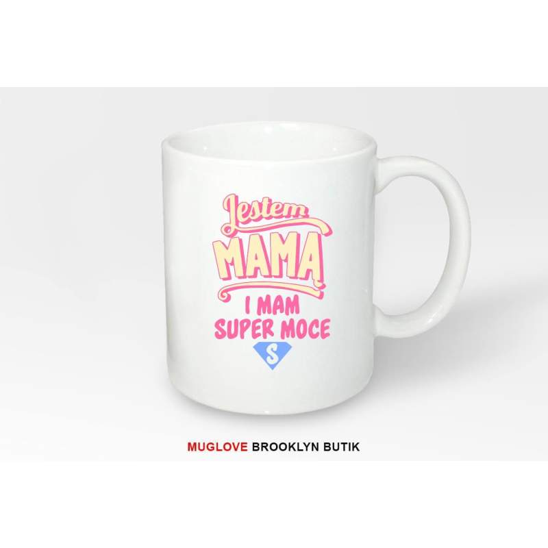 Kubek z nadrukiem JESTEM MAMĄ