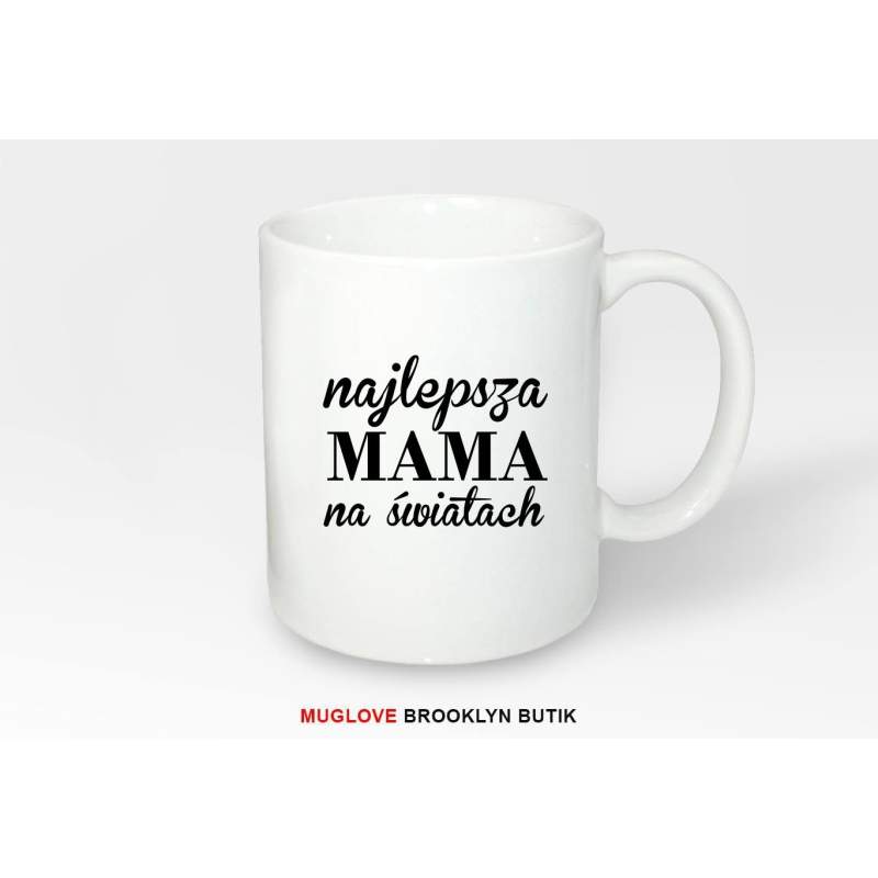 Kubek z nadrukiem NAJLEPSZA MAMA