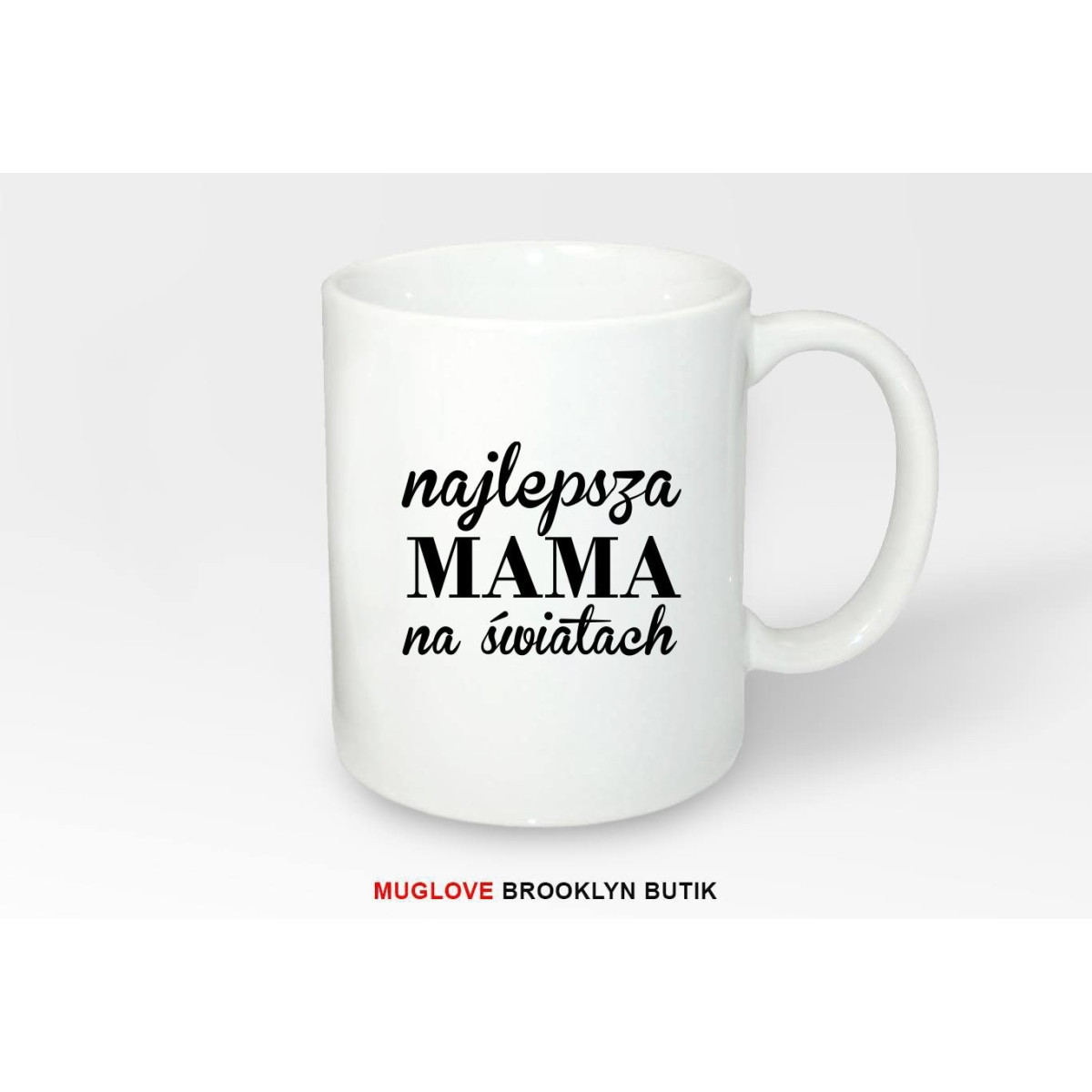 Kubek z nadrukiem NAJLEPSZA MAMA