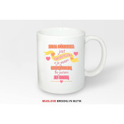 Kubek z nadrukiem MOJA CÓRECZKA