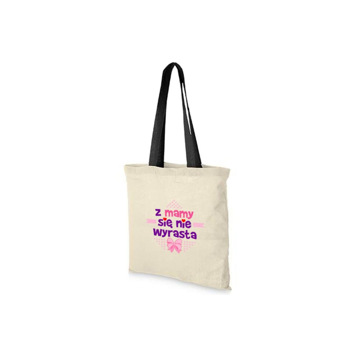 Torba dtg Z MAMY SIĘ NIE WYRASTA
