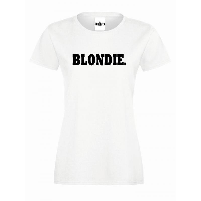 T-shirt lady BLONDIE.