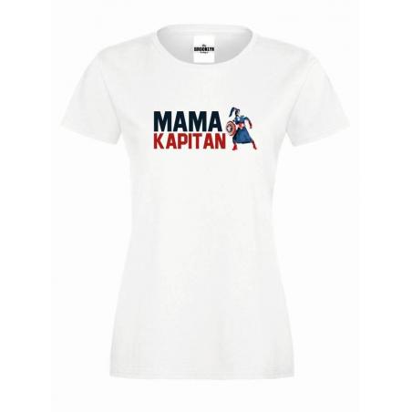 T-shirt lady slim DTG MAMA KAPITAN