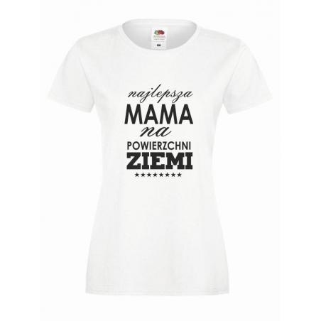 T-shirt lady NAJLEPSZA MAMA NA ZIEMI