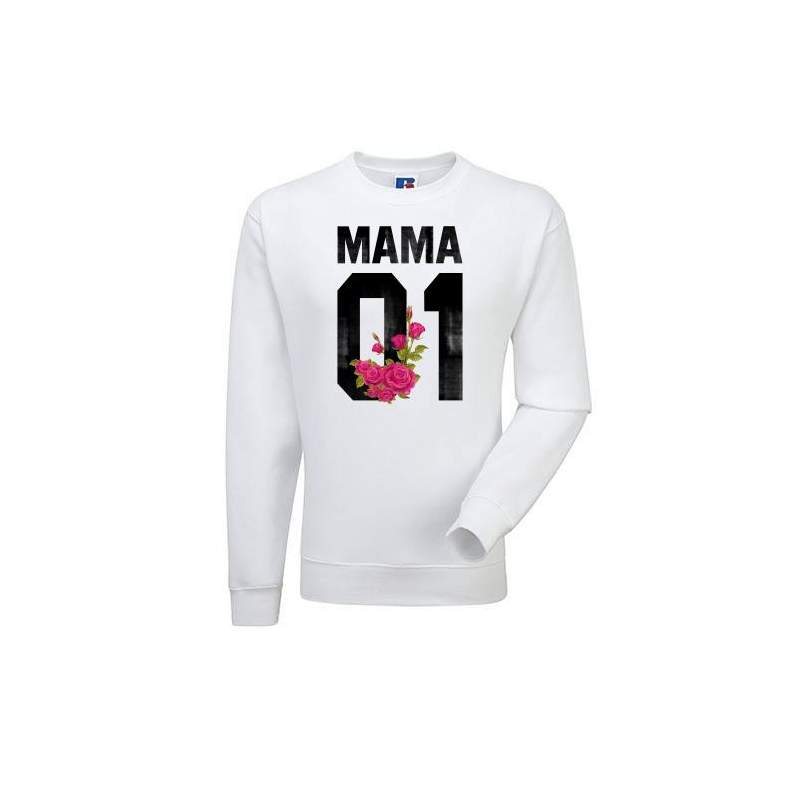 Bluza oversize DTG MAMA FLOWER