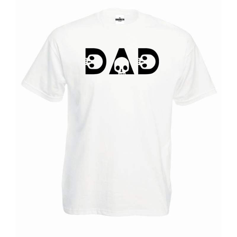 T-shirt oversize DAD SKULL