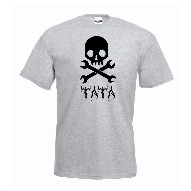 T-shirt oversize TATA SKULL
