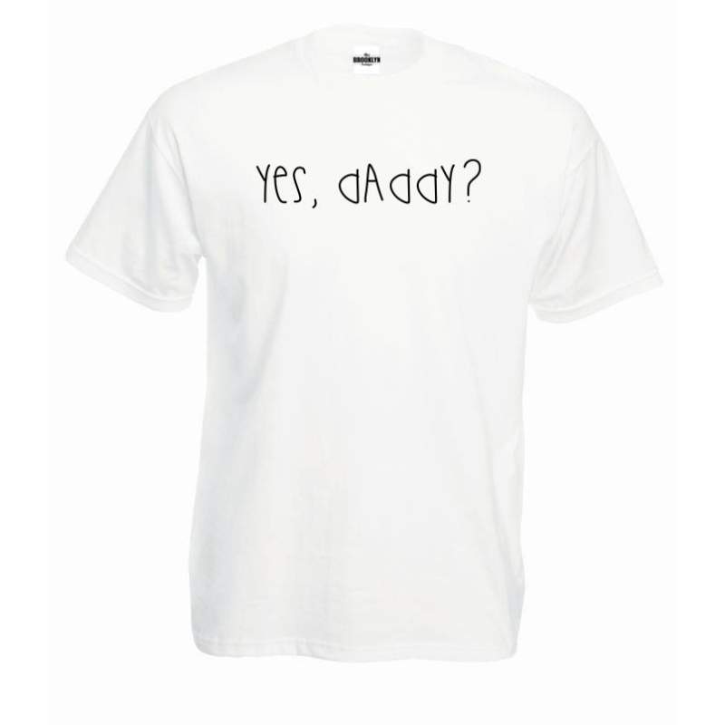 T-shirt oversize YES DADDY