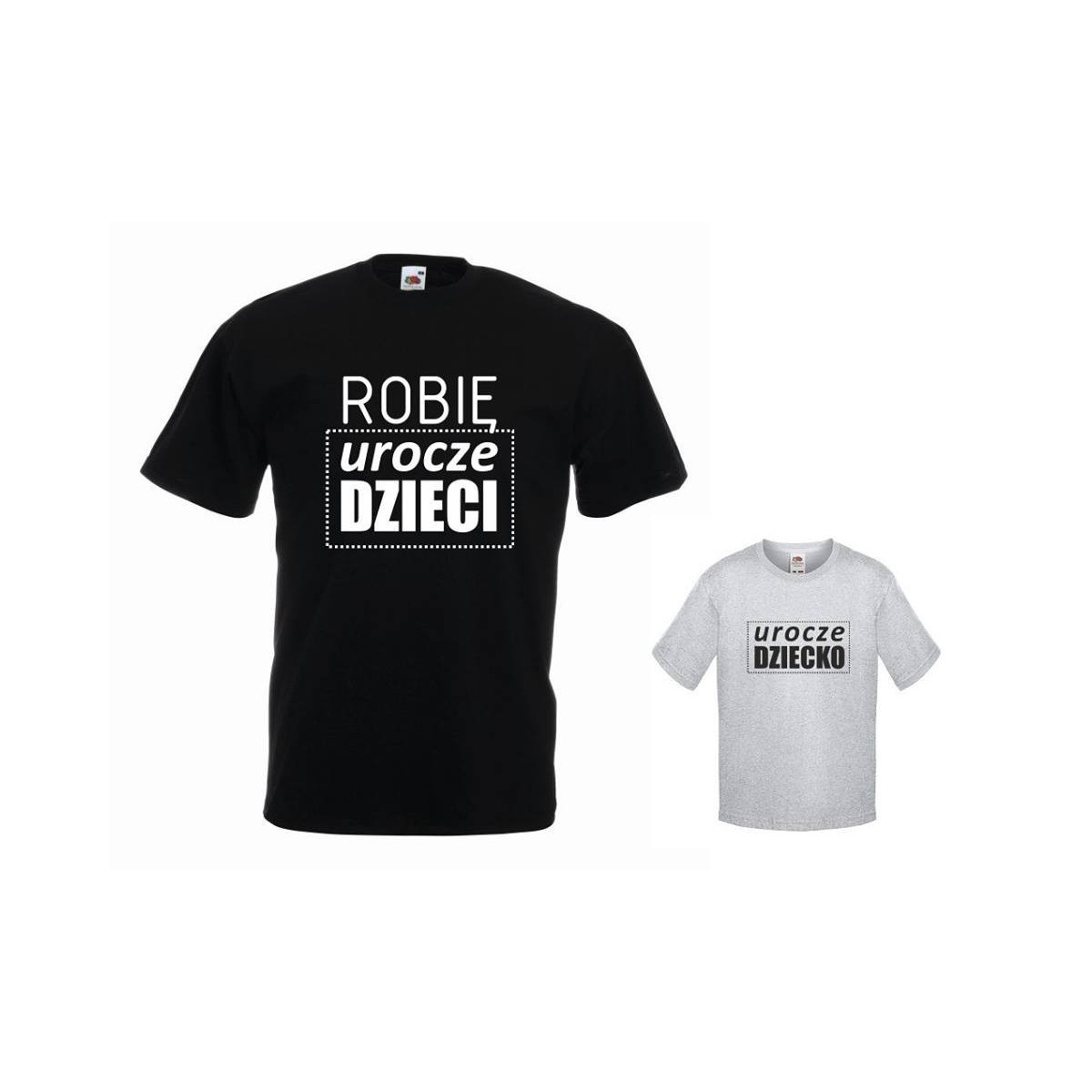 t-shirty dla taty i syna UROCZE DZIECI
