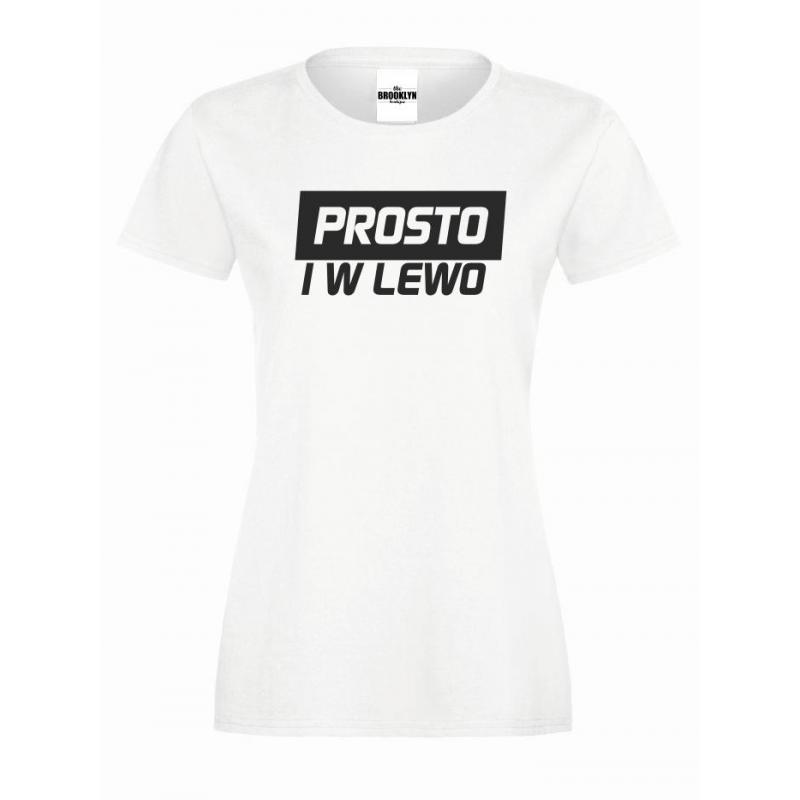 T-shirt lady PROSTO I W LEWO