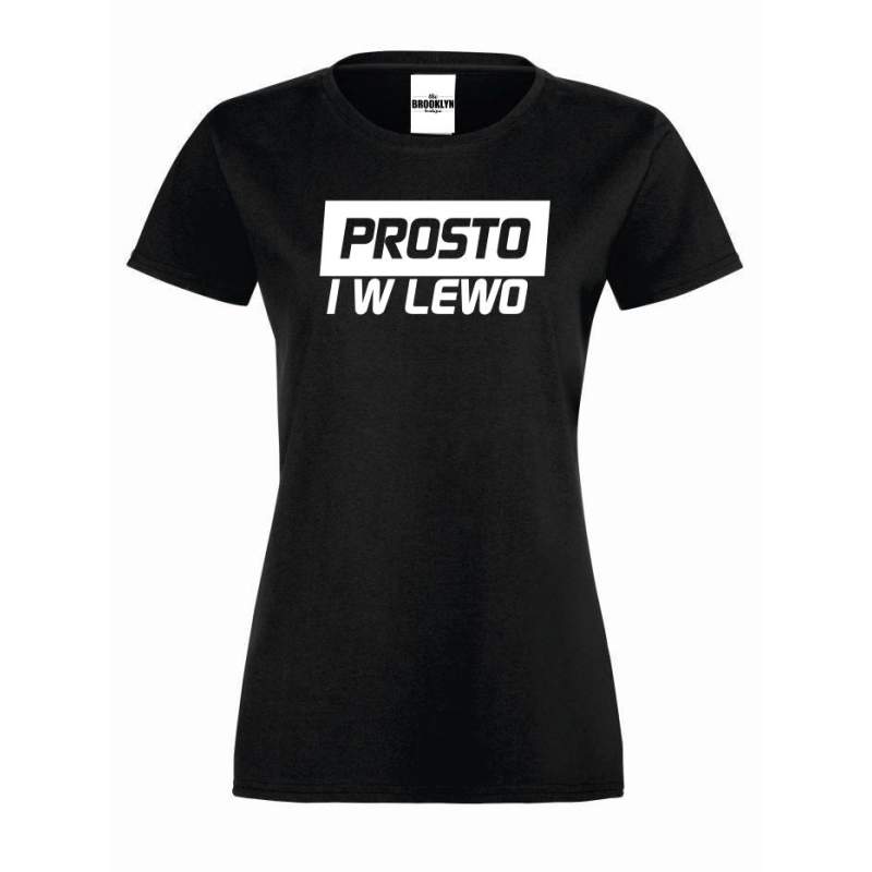 T-shirt lady PROSTO I W LEWO