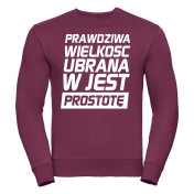 bluza oversize PRAWDZIWA WIELKOŚĆ
