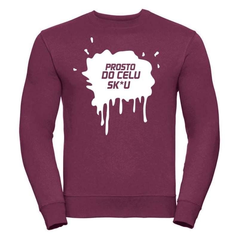 bluza oversize PROSTO DO CELU S*KU