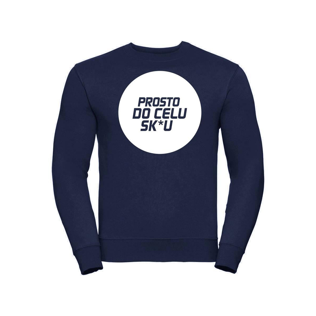 bluza oversize PROSTO DO CELU S*KU KOŁO