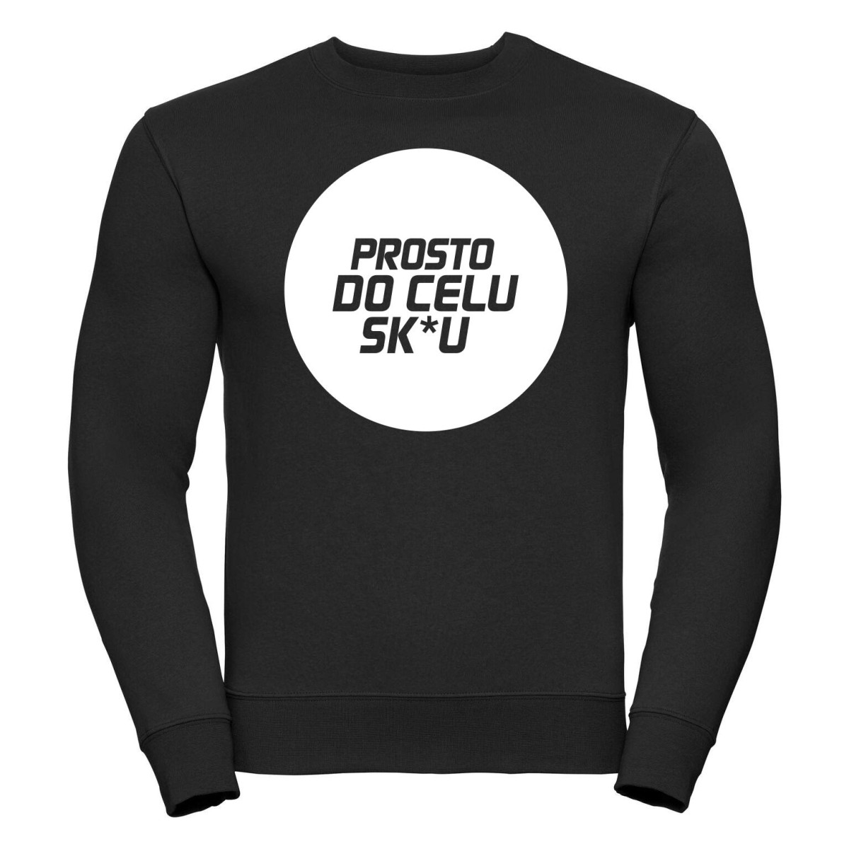bluza oversize PROSTO DO CELU S*KU KOŁO