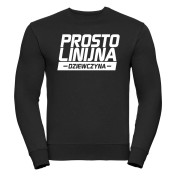 bluza oversize PROSTOLINIJNA DZIEWCZYNA