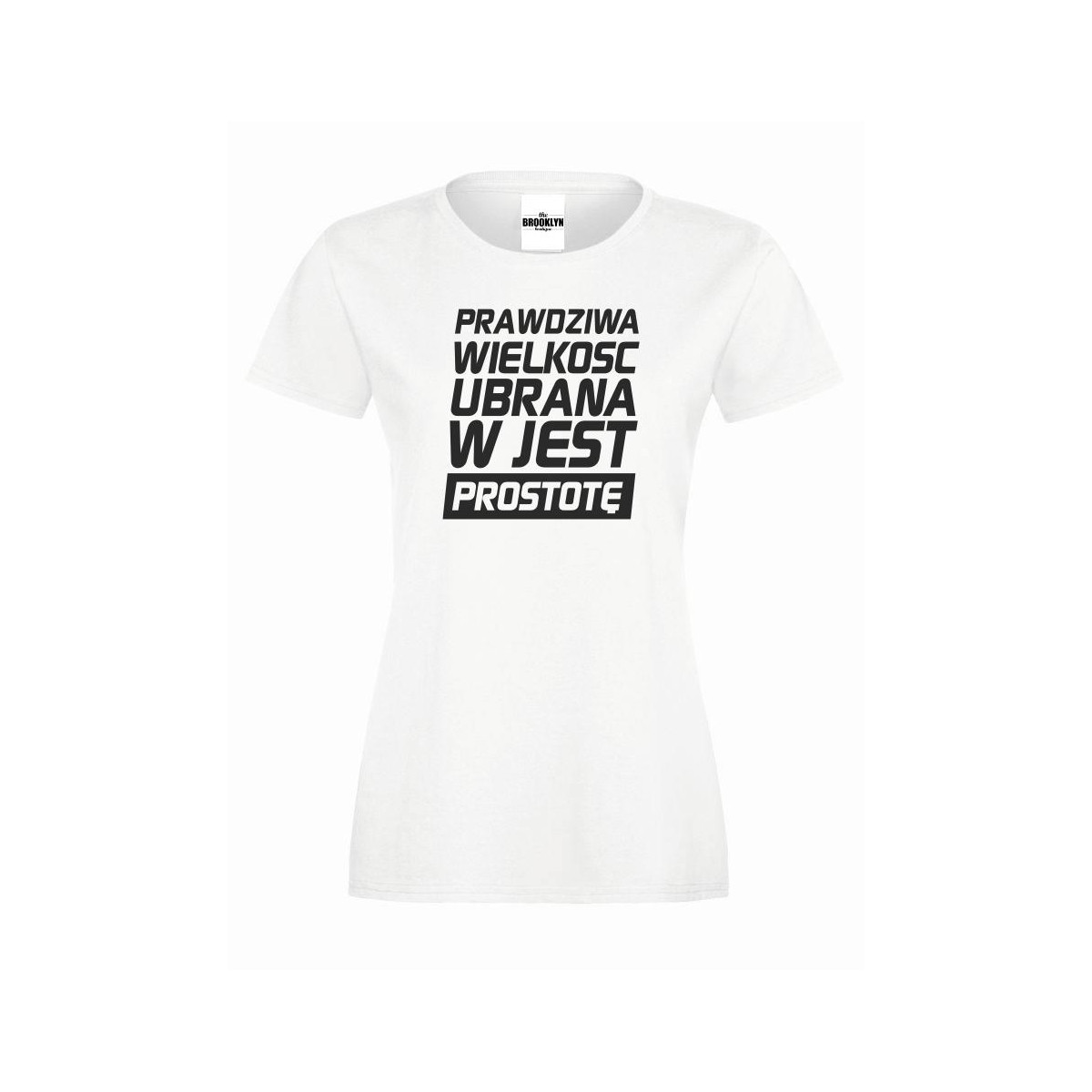 T-shirt lady PRAWDZIWA WIELKOŚĆ