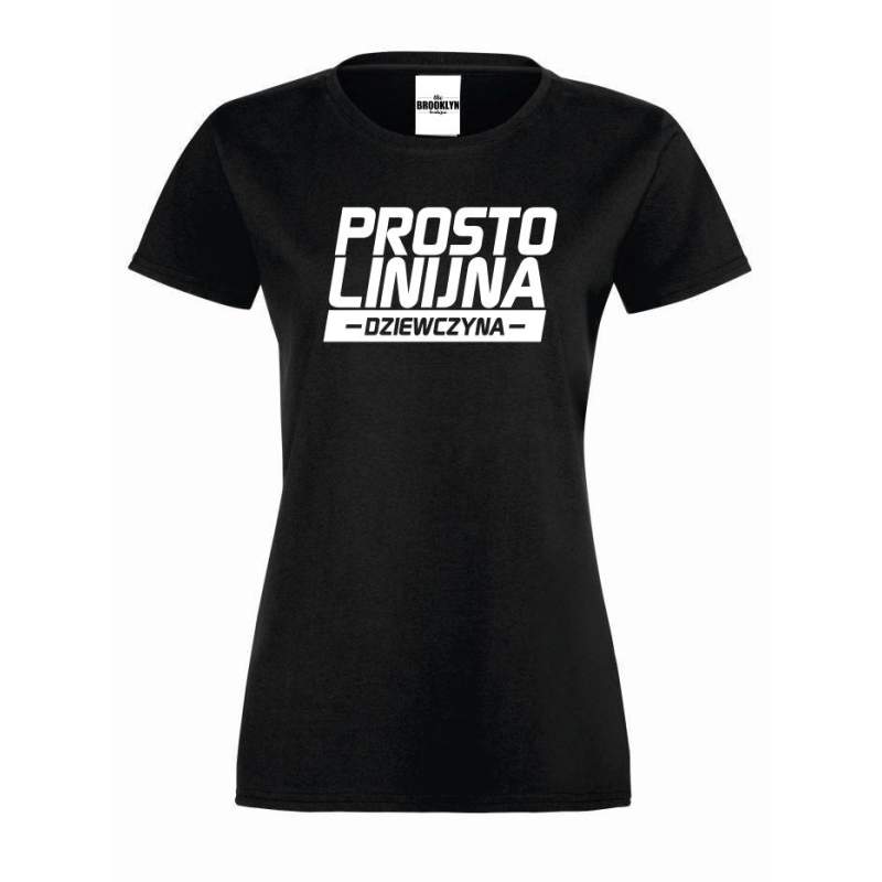 T-shirt lady PROSTOLINIJNA DZIEWCZYNA
