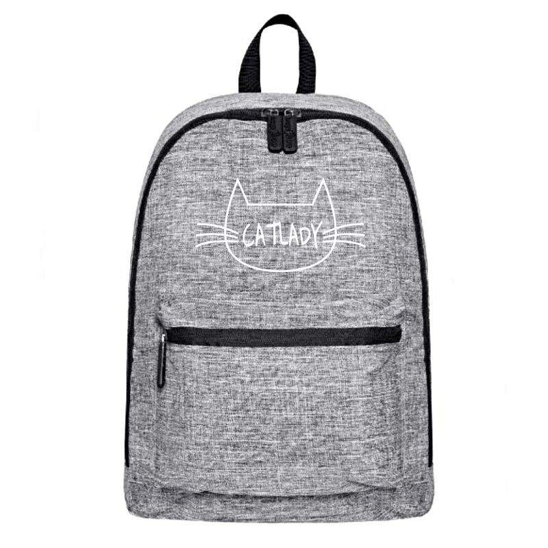 Plecak szary-melanż CATLADY