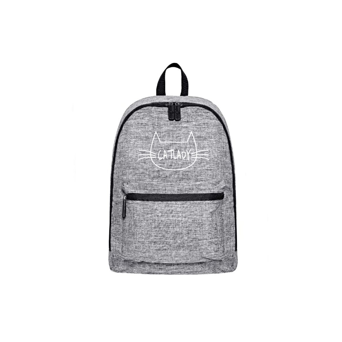 Plecak szary-melanż CATLADY