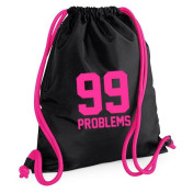 plecak worek 99 PROBLEMS KOLOROWE SZNURKI
