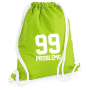 plecak worek 99 PROBLEMS KOLOROWE SZNURKI