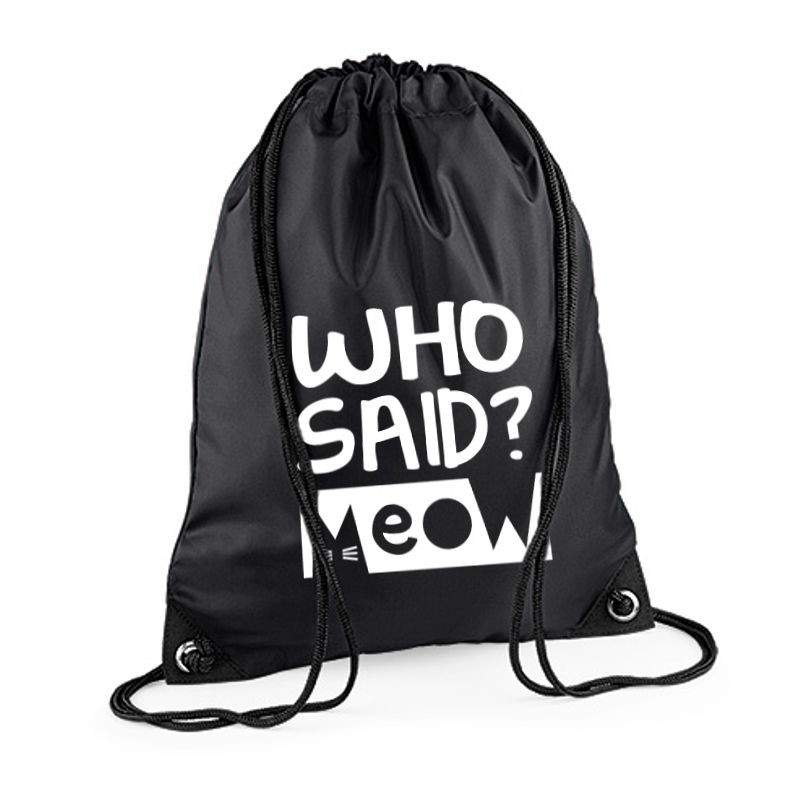 Plecak worek BG WHO SAID ?