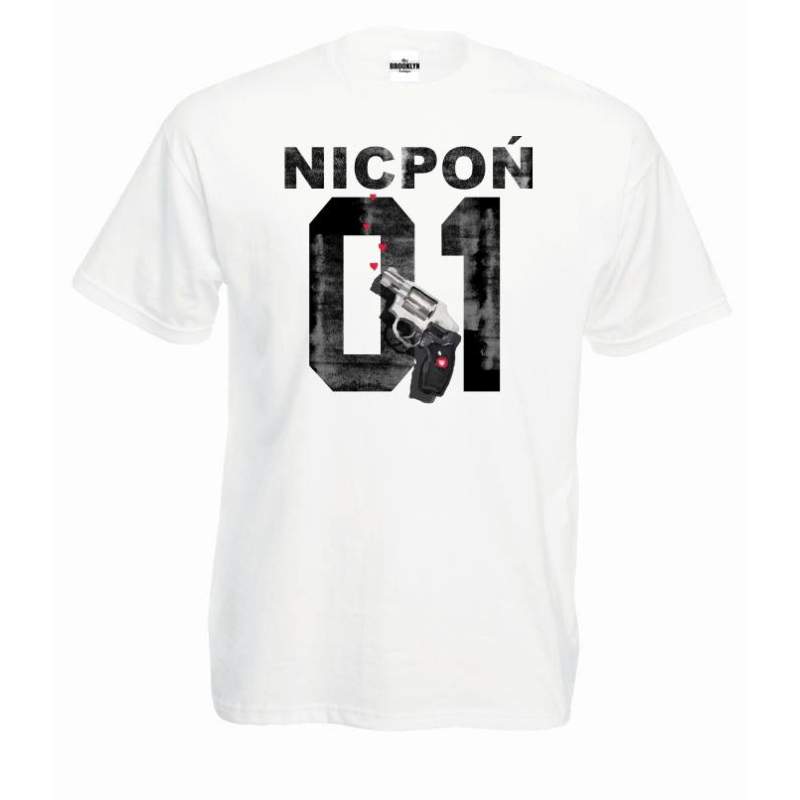 T-shirt Nicpoń 01 Gun