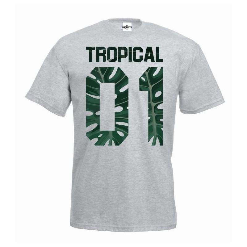 T-shirt Tropical 01 Monstera