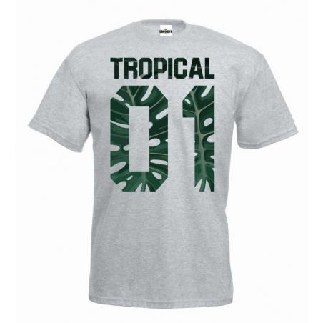 T-shirt Tropical 01 Monstera