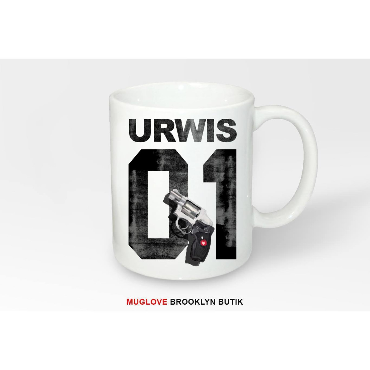 Kubek z nadrukiem Urwis 01 Gun