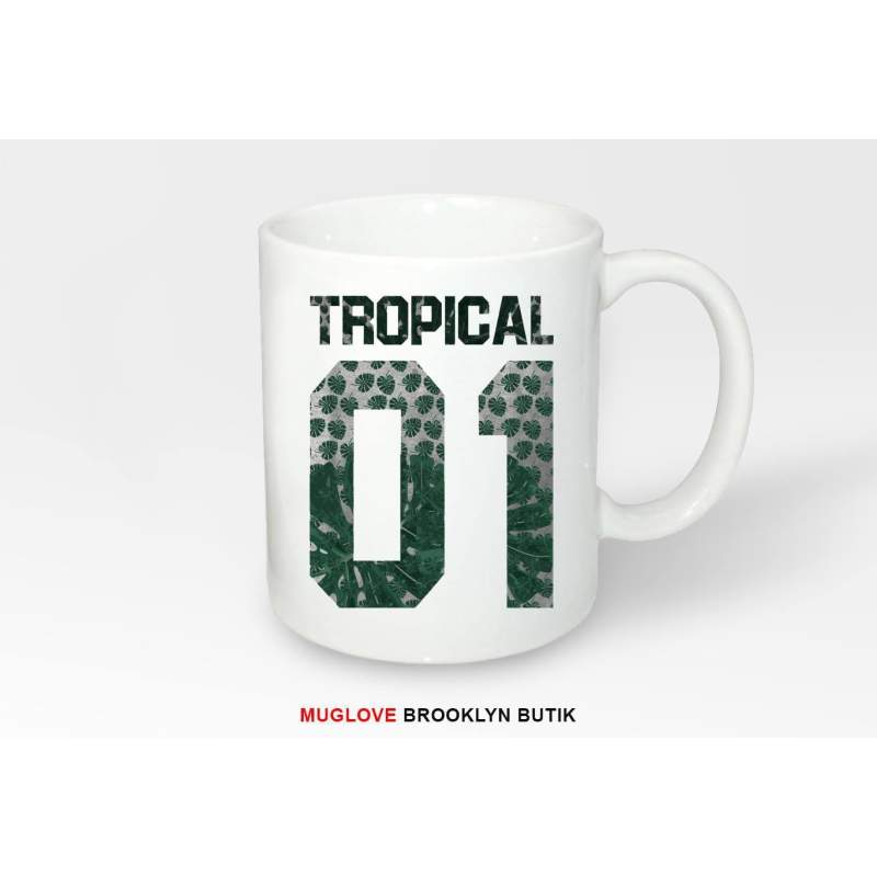 Kubek z nadrukiem Tropical 01