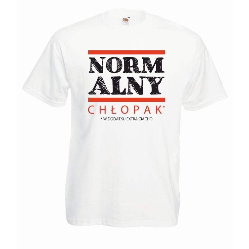 T-shirt oversize DTG NORMALNY CHŁOPAK