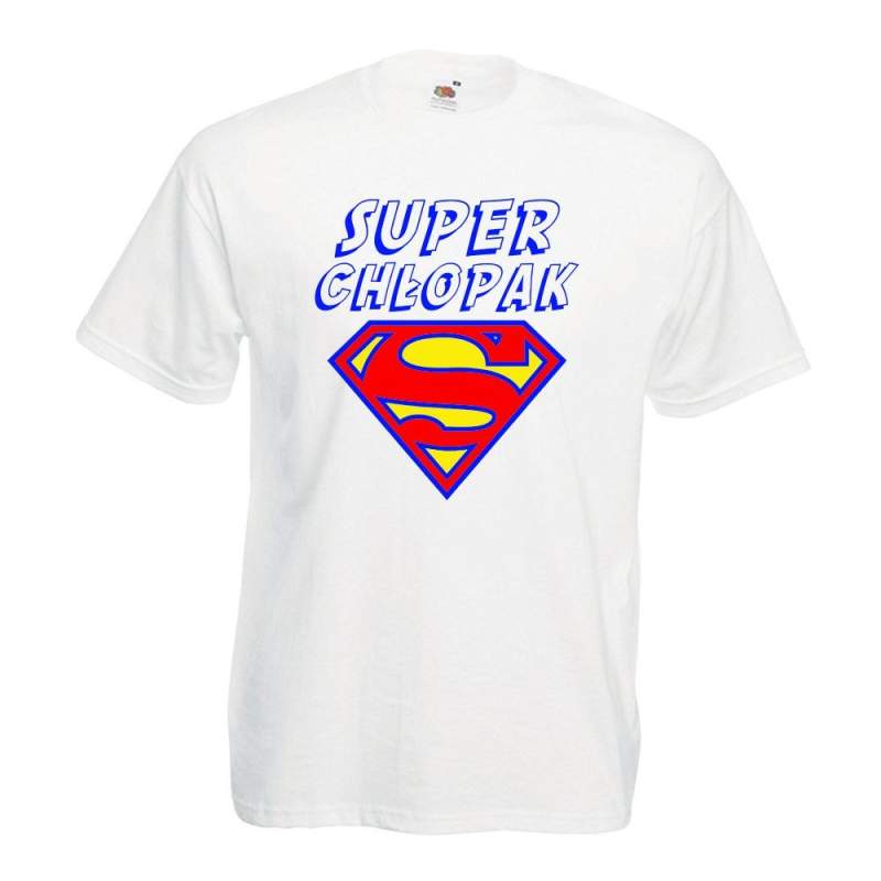 T-shirt oversize DTG SUPER CHŁOPAK (OUTLET)