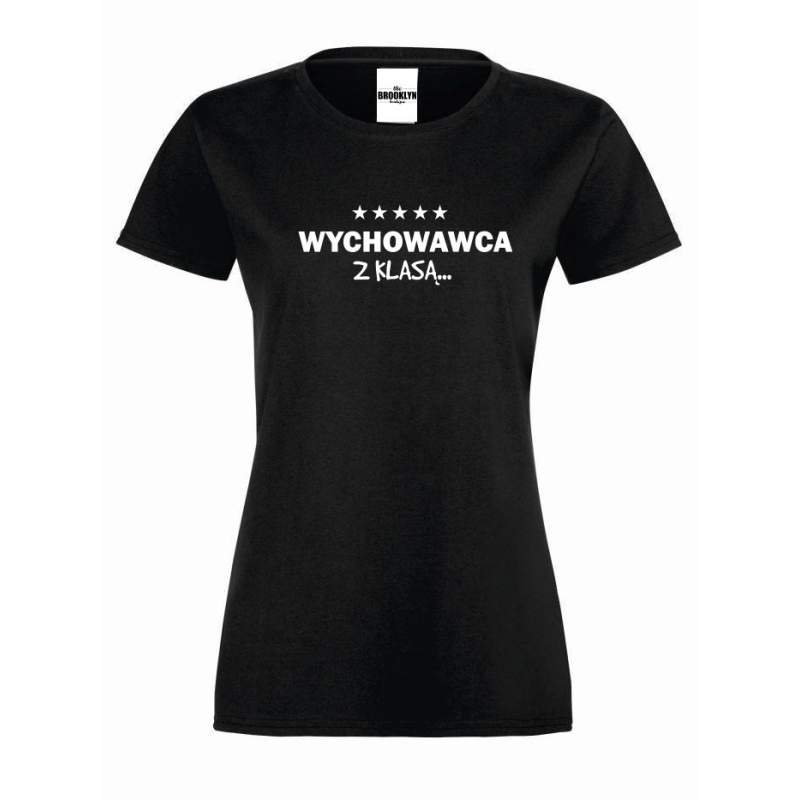 T-shirt lady Wychowawca z klasą