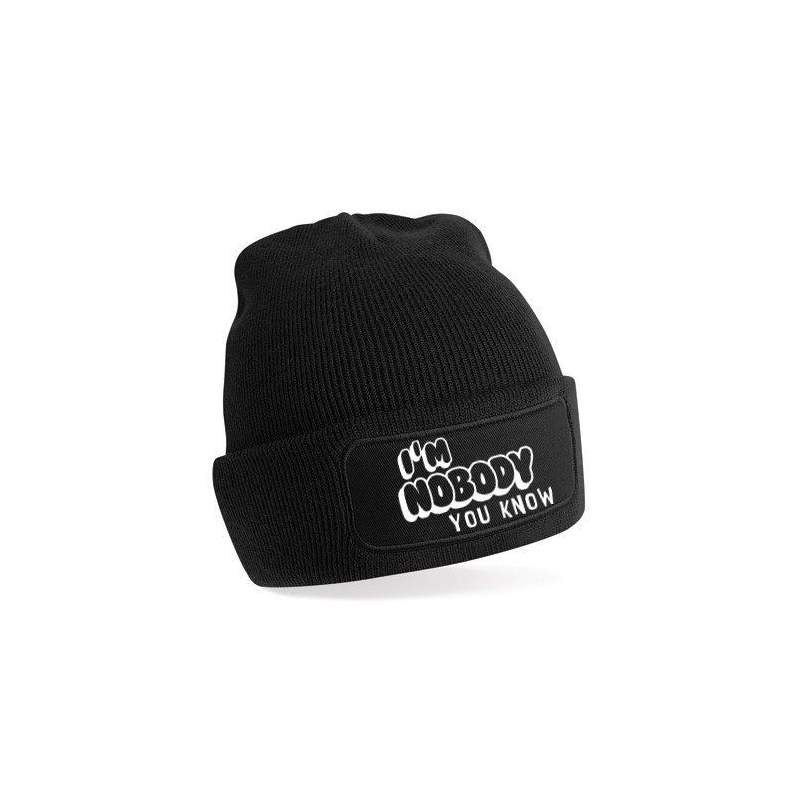 Czapka Krasnal I'M NOBODY różne kolory