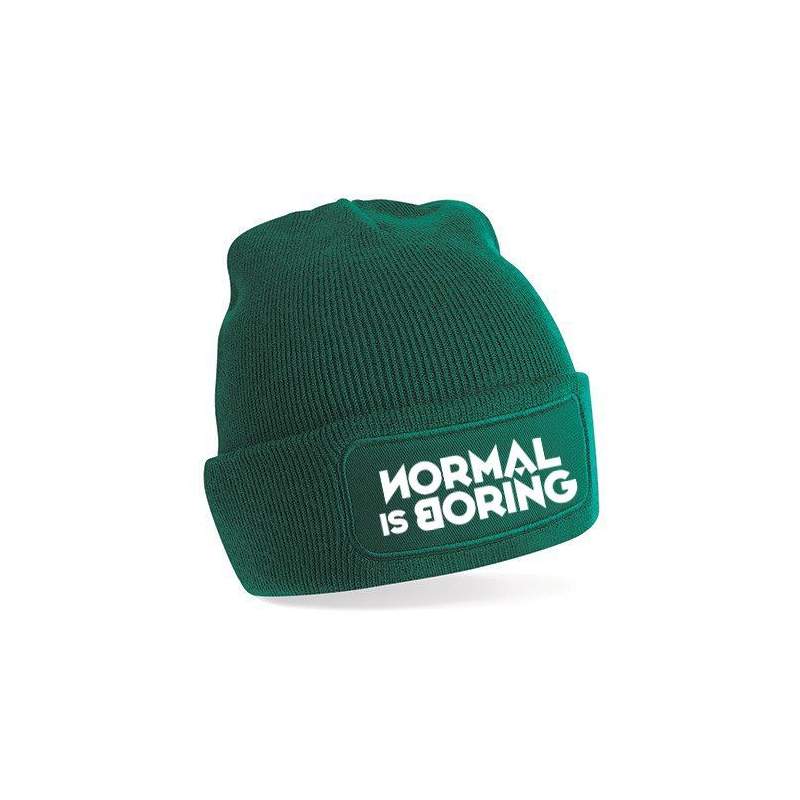 Czapka Krasnal BEANIE NORMAL IS BORING różne kolory