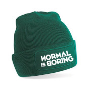 Czapka Krasnal BEANIE NORMAL IS BORING różne kolory