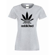 T-shirt lady ADDICTED