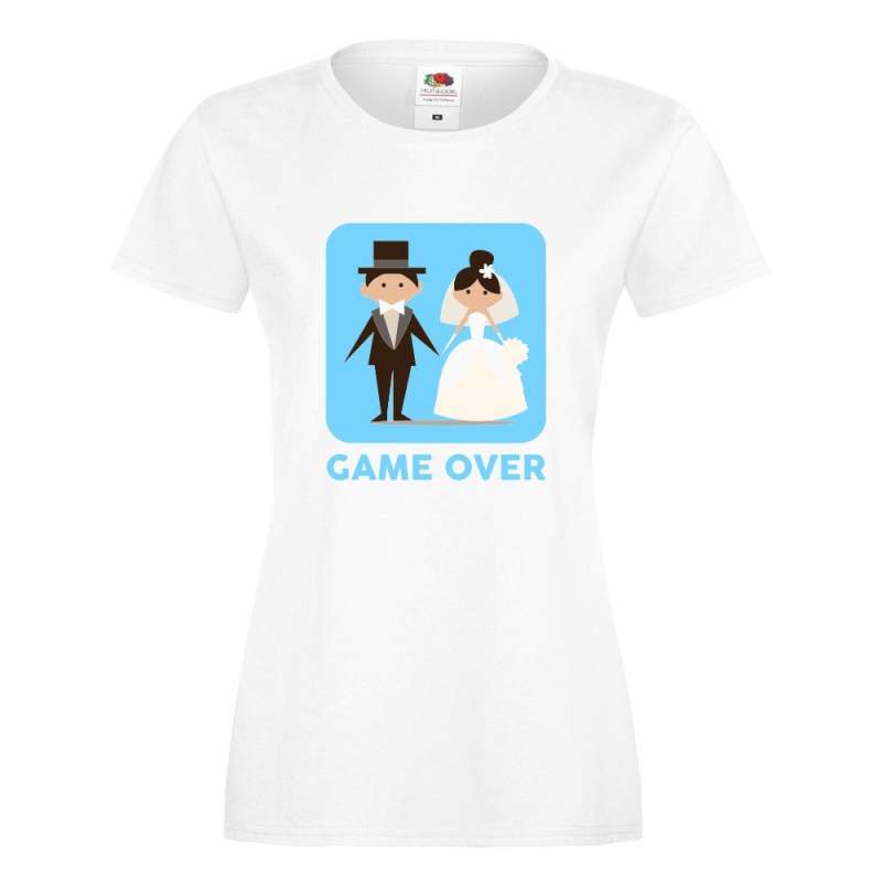 T-shirt lady/oversize DTG GAME OVER