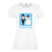 T-shirt lady/oversize DTG GAME OVER