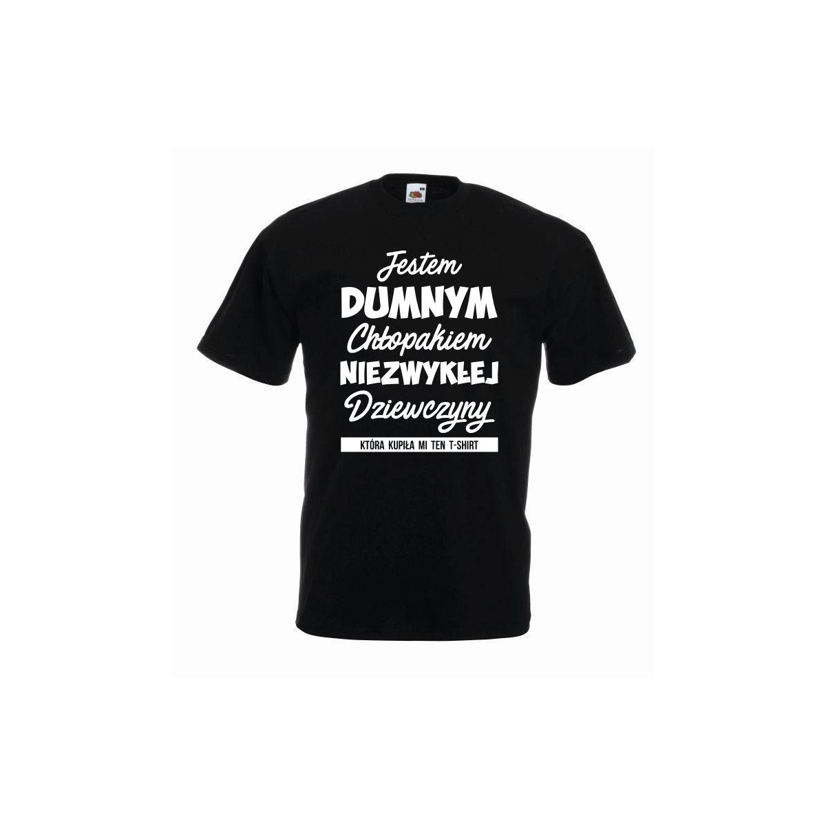 T-shirt oversize JESTEM DUMNYM CHŁOPAKIEM