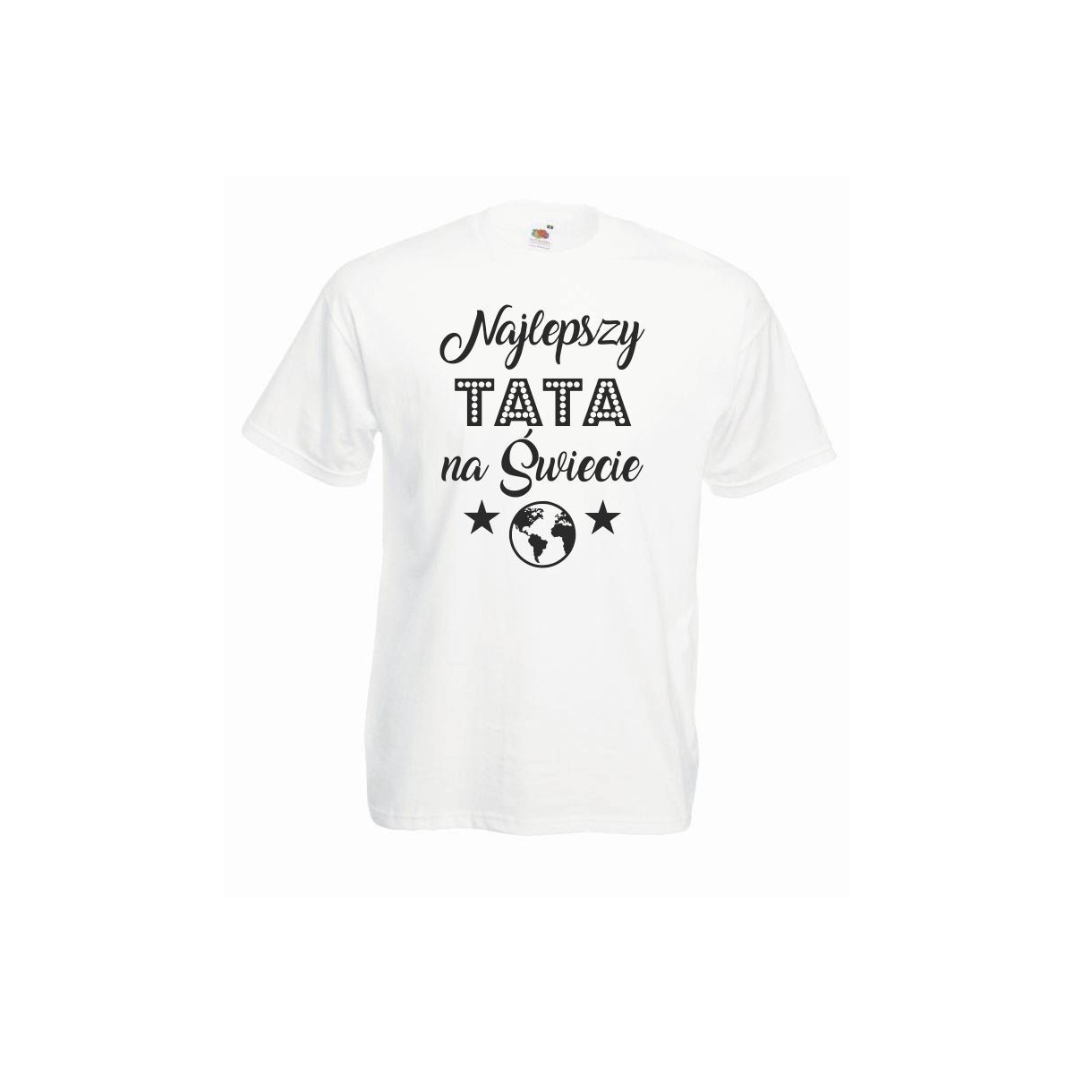 T-shirt oversize NAJLEPSZY TATA NA ŚWIECIE