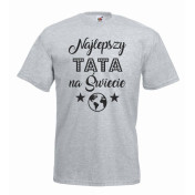 T-shirt oversize NAJLEPSZY TATA NA ŚWIECIE
