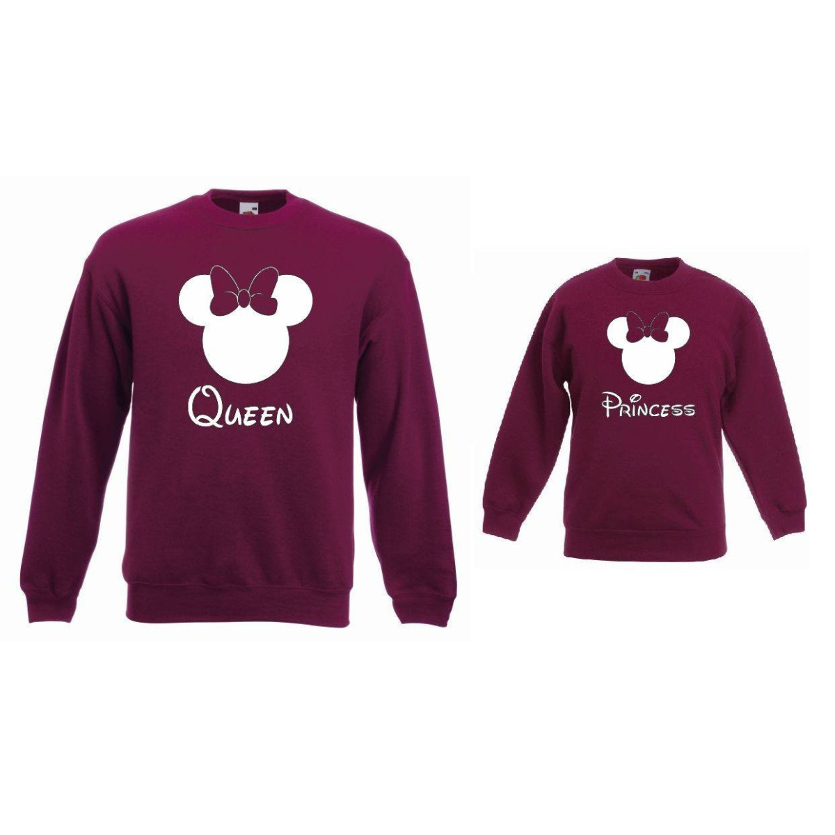 Bluzy dla mamy i córki QUEEN, PRINCESS